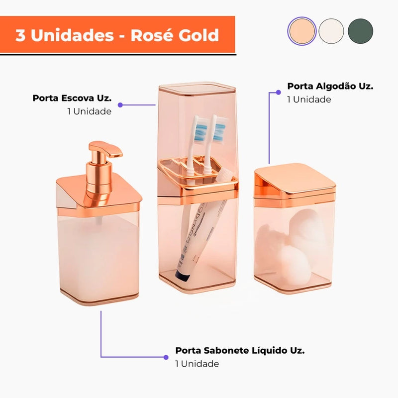 Kit Banheiro de Luxo